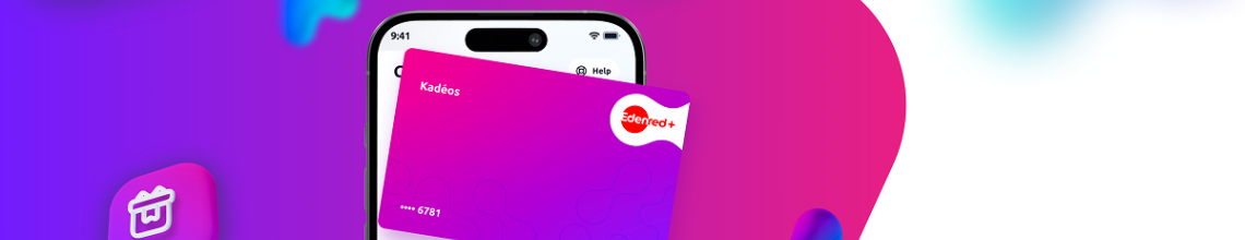 edenred+ kadéos carte cadeau