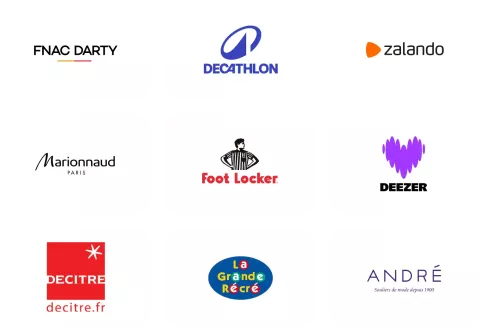 Liste Enseignes Cartes cadeaux