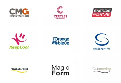 Liste Enseignes Salle sport