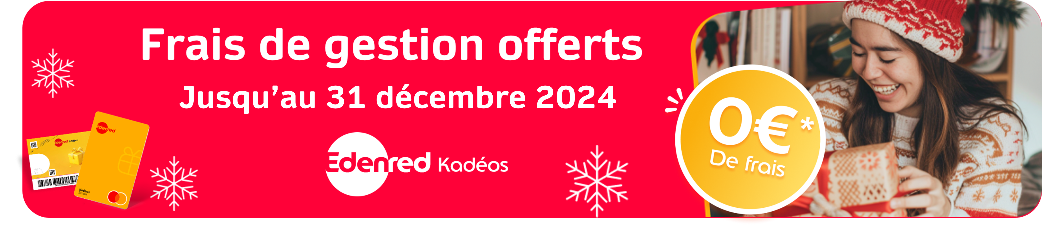 Promo chèques-cadeaux Noël 2024